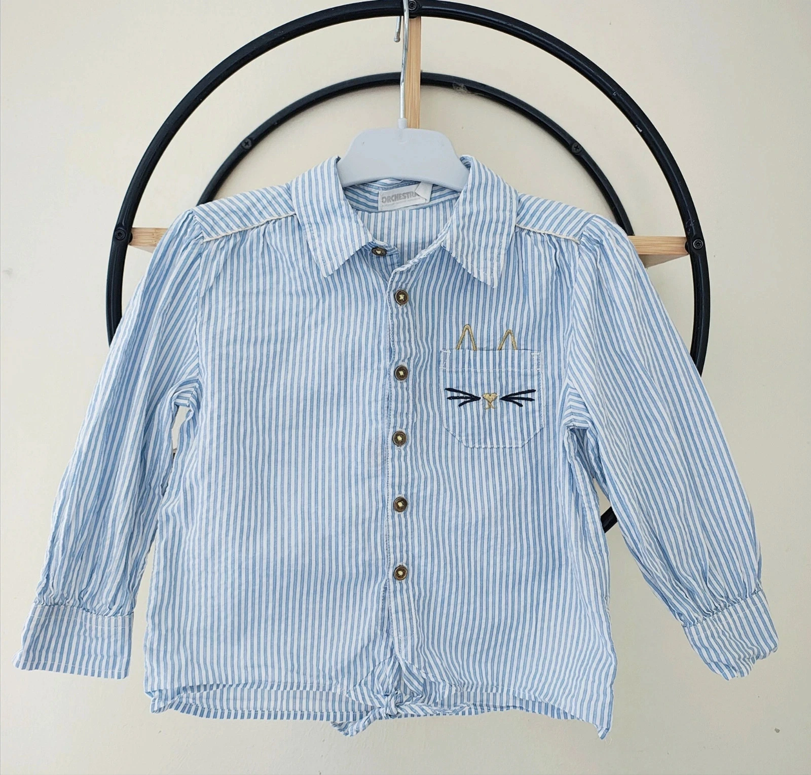 36 mois 3 ans chemise orchestra